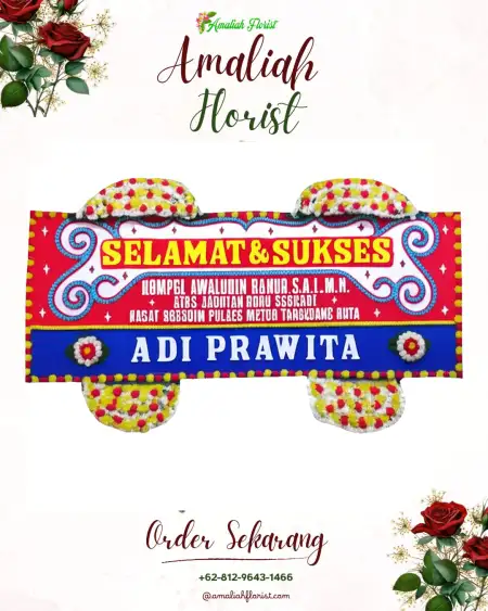 Papan Bunga Ucapan Selamat Jambelaer
